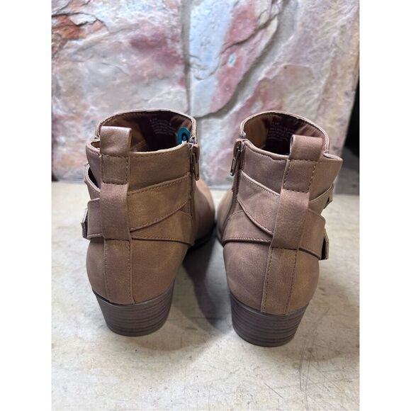 Union Bay Tilly Ankle Zippered Low Heel Booties Women’s Size 8.5M - Picture 7 of 12